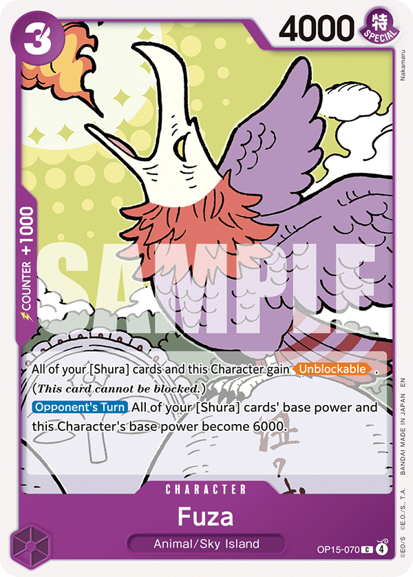 Fuza (Character) (OP15-070) (C)
