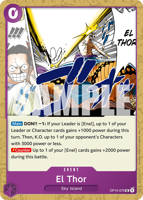 El Thor (Event) (OP15-075) (UC)