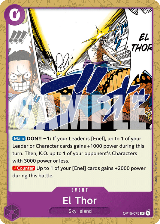 El Thor (Event) (OP15-075) (UC)