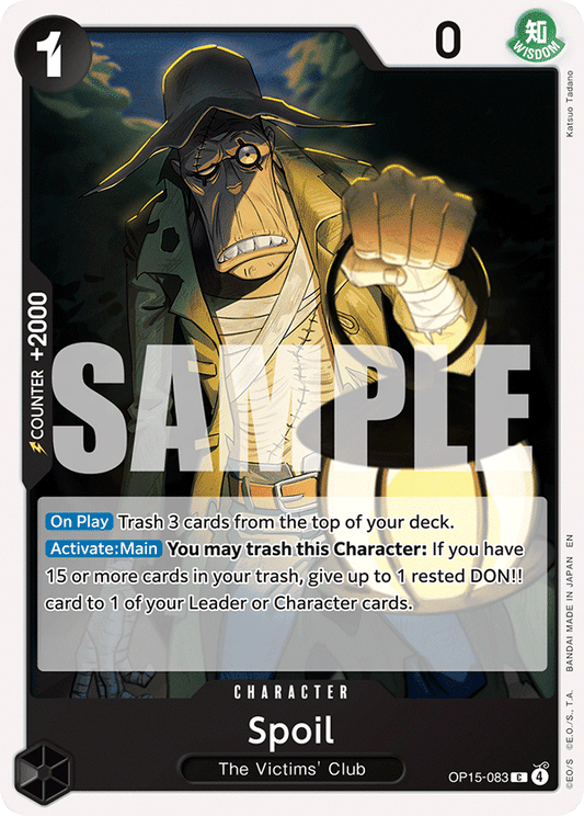 Spoil (Character) (OP15-083) (C)