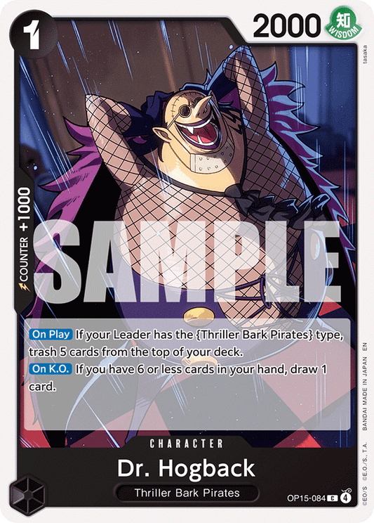 Dr. Hogback (Character) (OP15-084) (C)