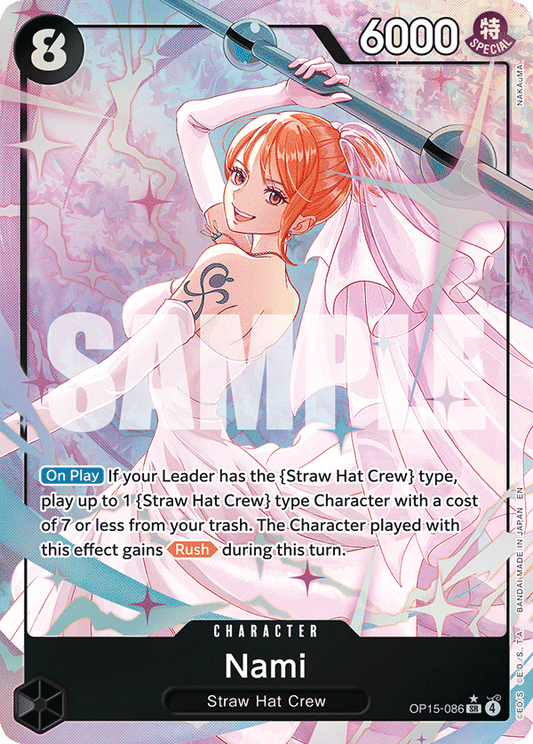 Nami (Character) (OP15-086) (SR) (Alternate Art)