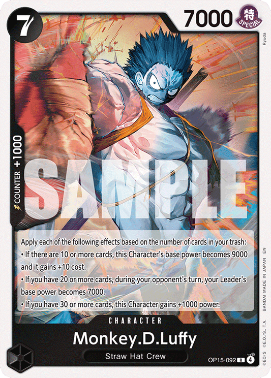 Monkey.D.Luffy (Character) (OP15-092) (R)