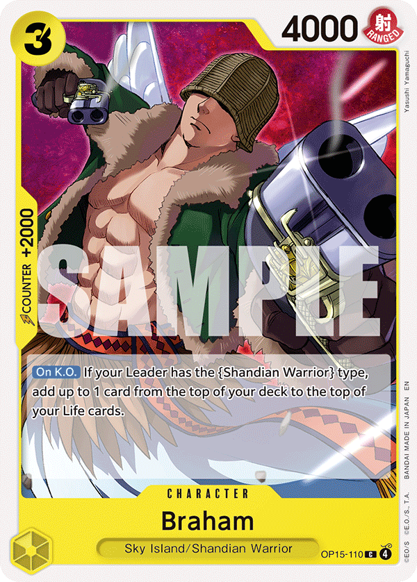 Braham (Character) (OP15-110) (C)