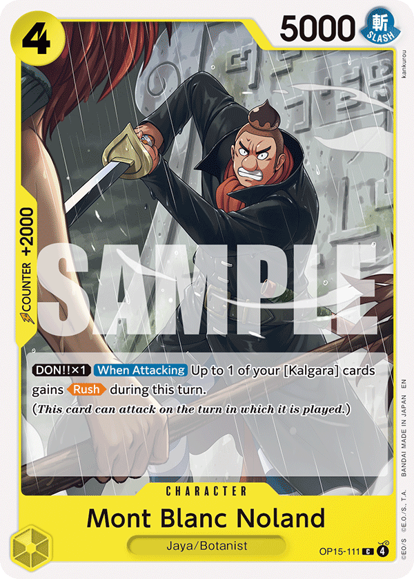 Mont Blanc Noland (Character) (OP15-111) (C)