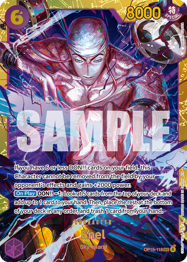 Enel (Character) (OP15-118) (SEC)