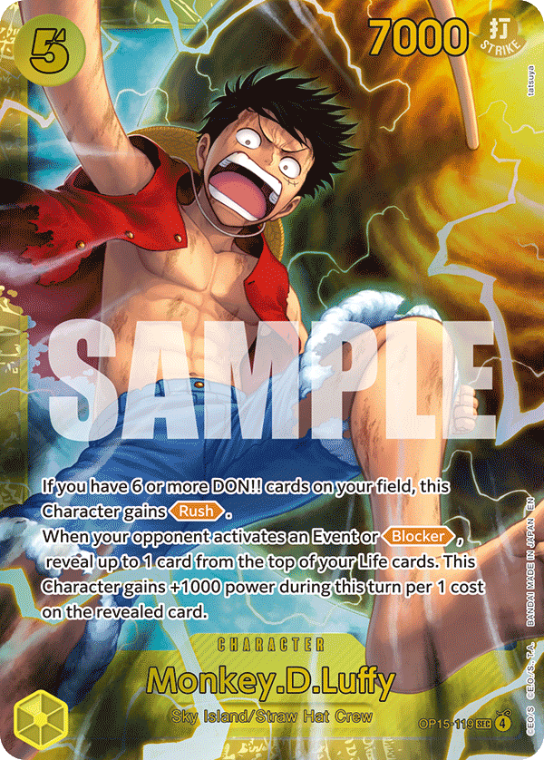 Monkey.D.Luffy (Character) (OP15-119) (SEC)
