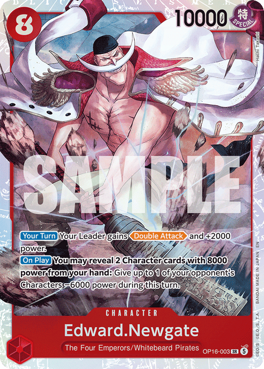 Edward.Newgate (Character) (OP16-003) (SR)