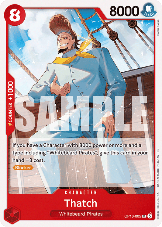 Thatch (Character) (OP16-005) (UC)