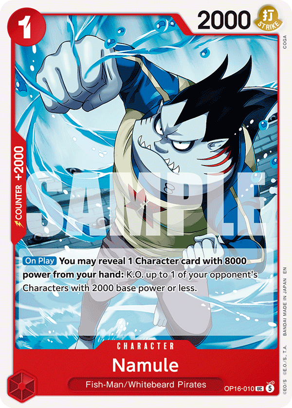 Namule (Character) (OP16-010) (UC)