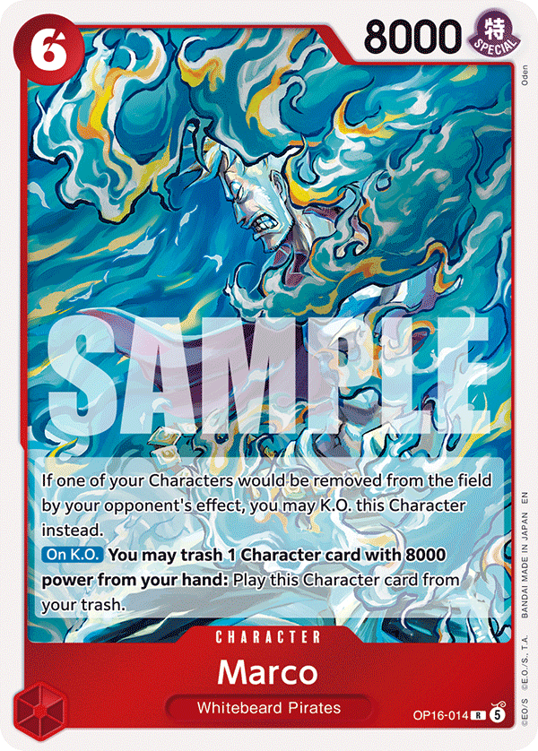 Marco (Character) (OP16-014) (R)