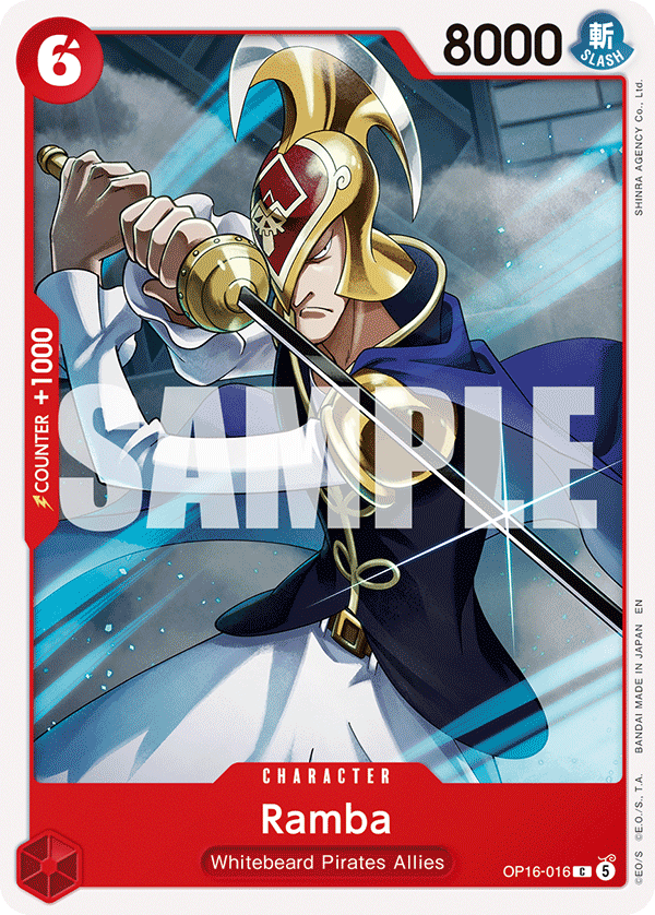 Ramba (Character) (OP16-016) (C)