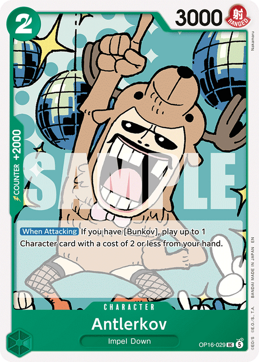 Antlerkov (Character) (OP16-029) (UC)