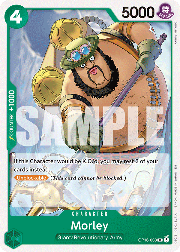 Morley (Character) (OP16-033) (C)
