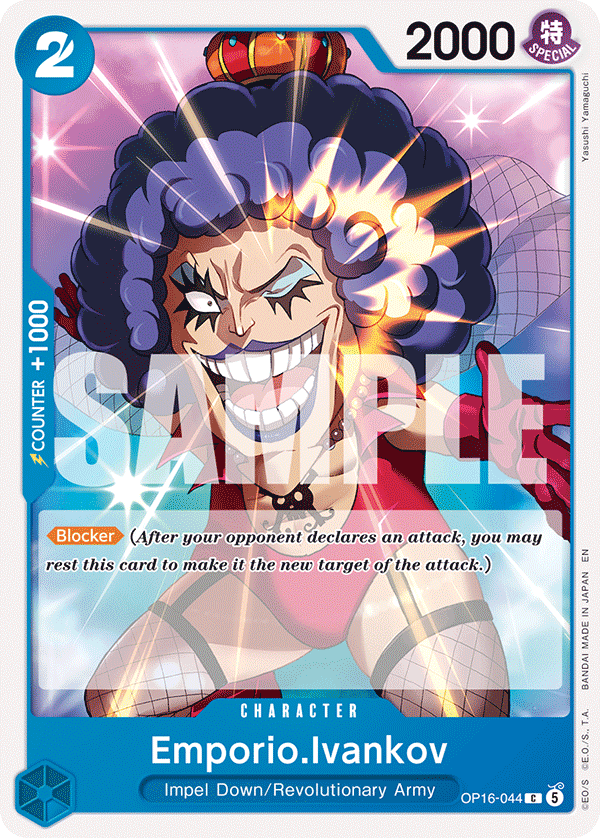 Emporio.Ivankov (Character) (OP16-044) (C)
