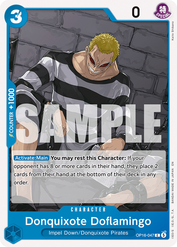 Donquixote Doflamingo (Character) (OP16-047) (C)