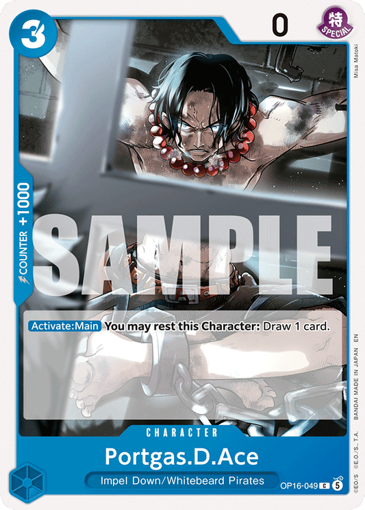 Portgas.D.Ace (Character) (OP16-049) (C)