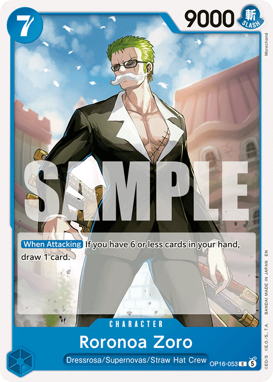 Roronoa Zoro (Character) (OP16-053) (C)