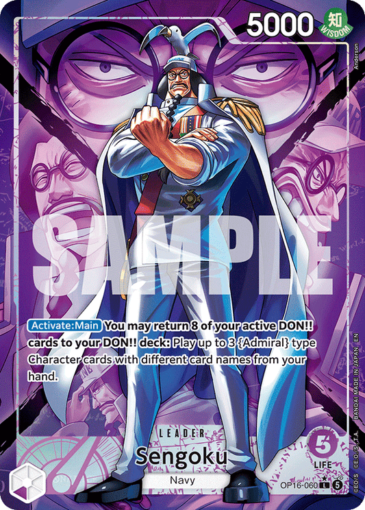 Sengoku (Leader) (OP16-060) (L) (Alternate Art)