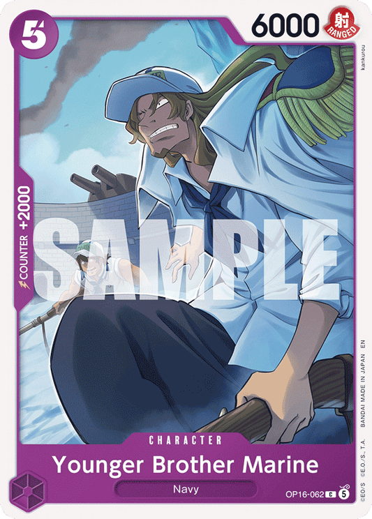 Younger Brother Marine (Character) (OP16-062) (C)