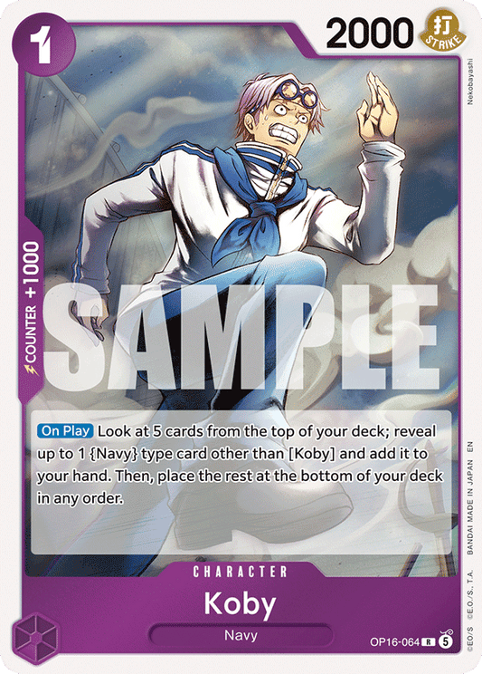 Koby (Character) (OP16-064) (R)