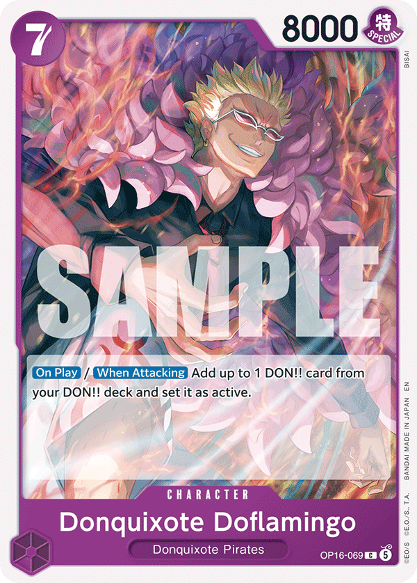 Donquixote Doflamingo (Character) (OP16-069) (C)