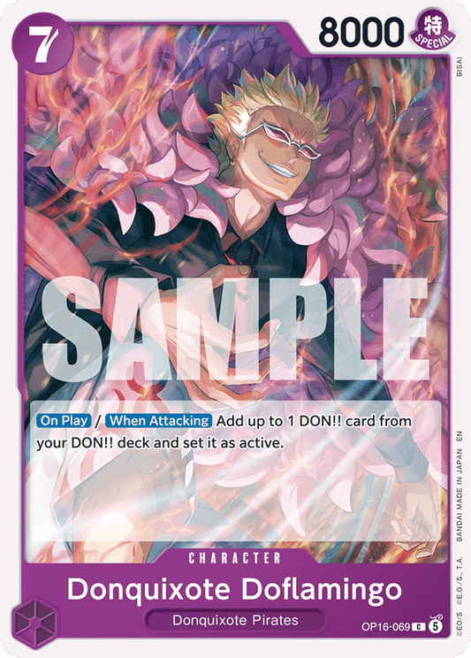 Donquixote Doflamingo (Character) (OP16-069) (C)