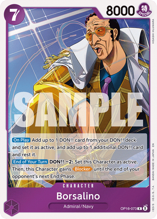 Borsalino (Character) (OP16-073) (R)