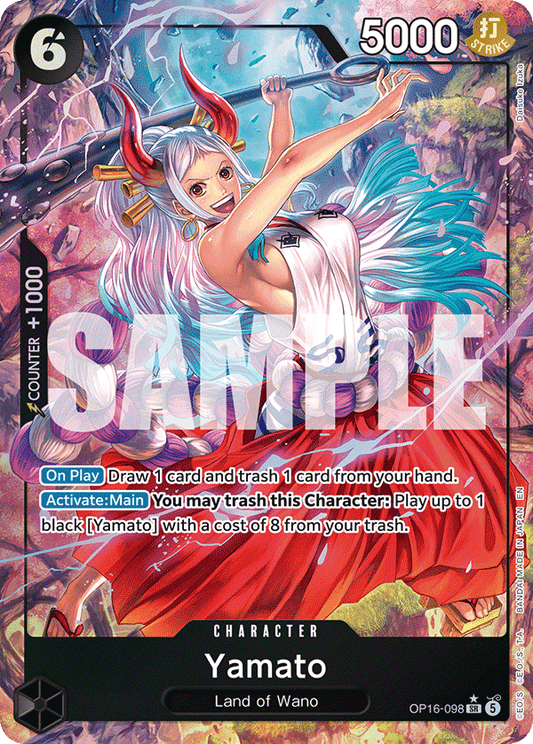 Yamato (Character) (OP16-098) (SR) (Alternate Art)