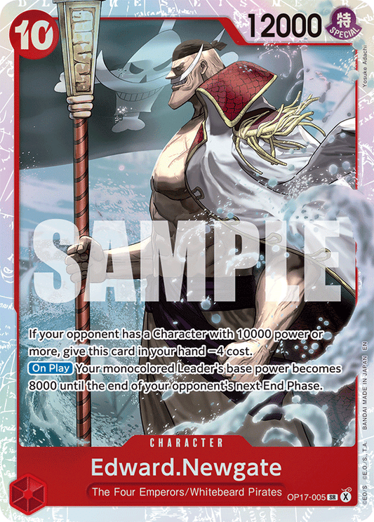 Edward.Newgate (Character) (OP17-005) (SR)