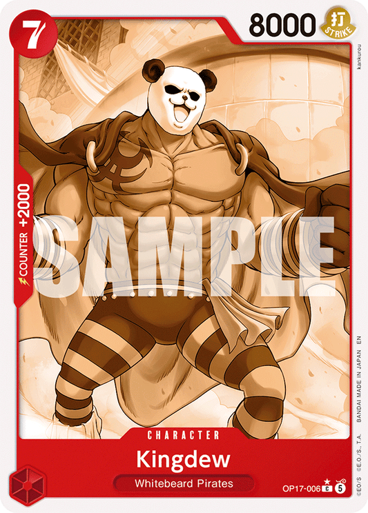 Kingdew (Character) (OP17-006) (C) (Alternate Art)