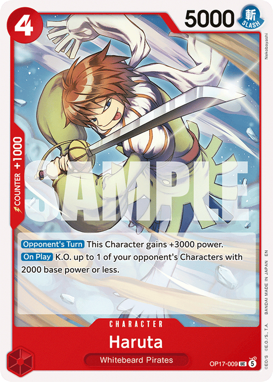 Haruta (Character) (OP17-009) (UC)