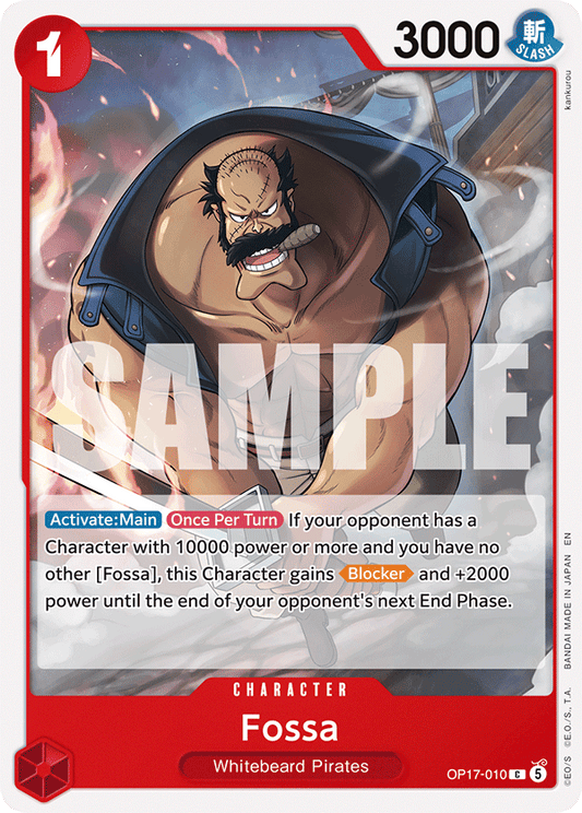 Fossa (Character) (OP17-010) (C)