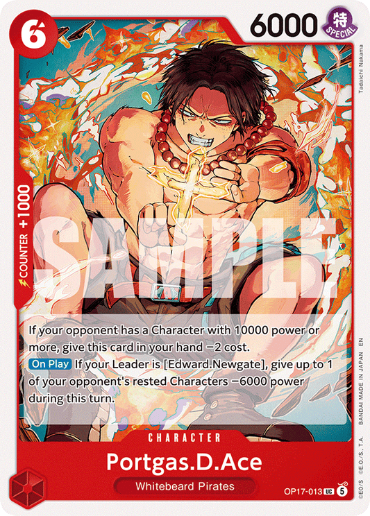 Portgas.D.Ace (Character) (OP17-013) (UC)