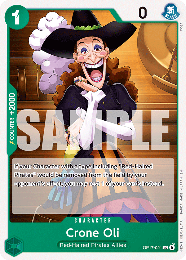 Crone Oli (Character) (OP17-021) (UC)