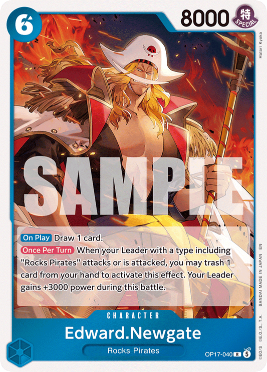 Edward.Newgate (Character) (OP17-040) (R)