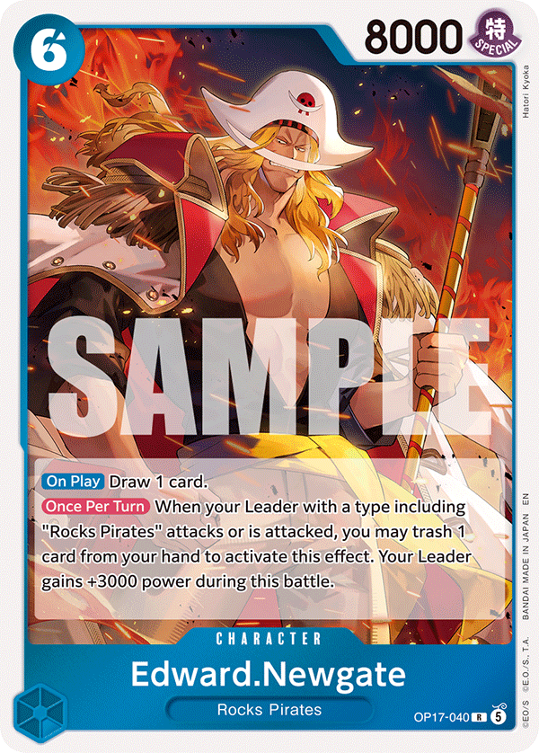 Edward.Newgate (Character) (OP17-040) (R)