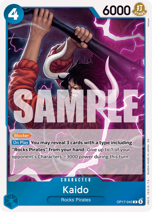 Kaido (Character) (OP17-042) (R)