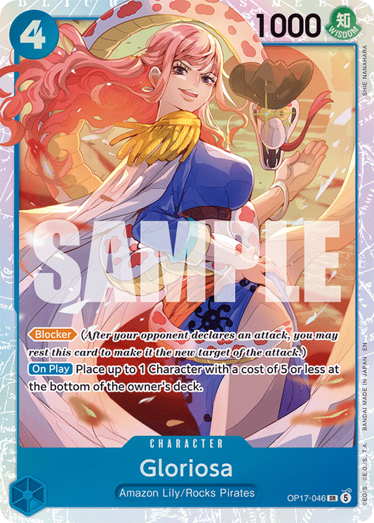 Gloriosa (Character) (OP17-046) (SR)