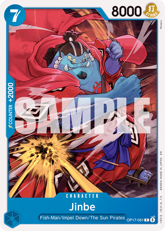 Jinbe (Character) (OP17-051) (C)