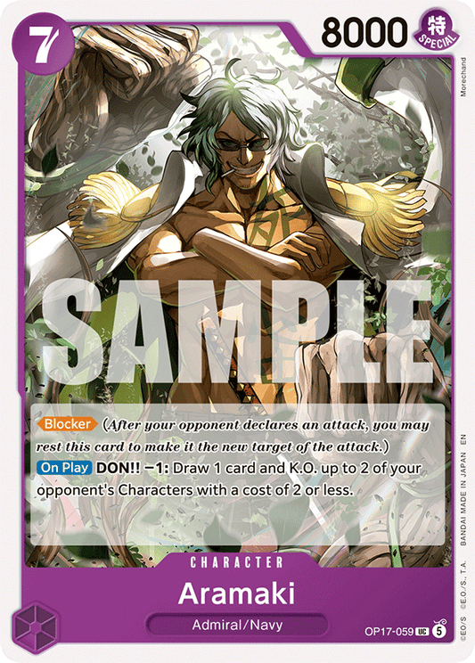 Aramaki (Character) (OP17-059) (UC)