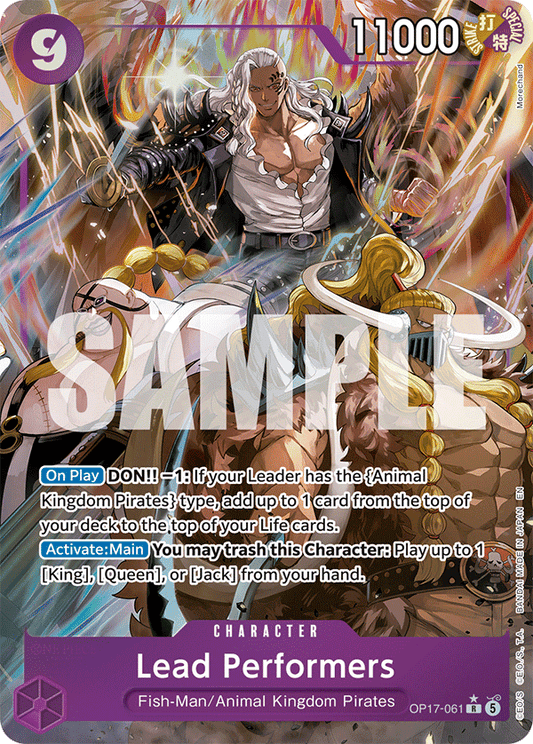 Lead Performers (Character) (OP17-061) (R) (Alternate Art)
