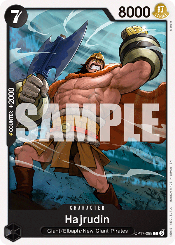 Hajrudin (Character) (OP17-088) (C)