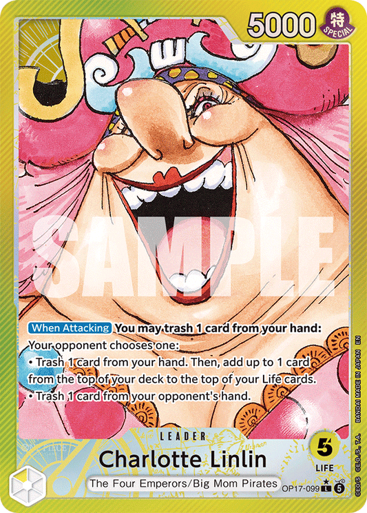 Charlotte Linlin (Leader) (OP17-099) (L) (Alternate Art)
