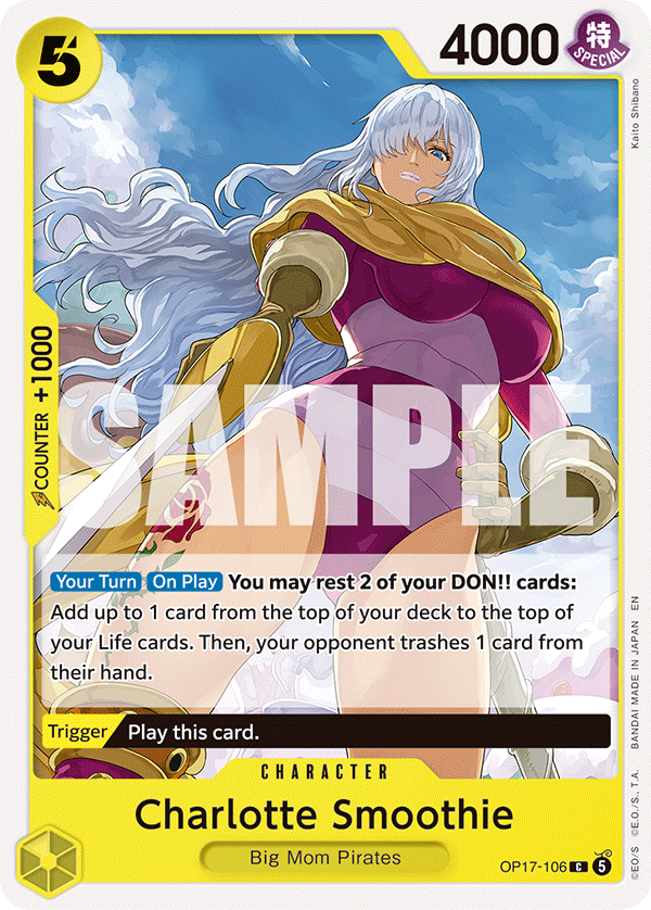 Charlotte Smoothie (Character) (OP17-106) (C)