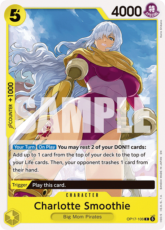 Charlotte Smoothie (Character) (OP17-106) (C)
