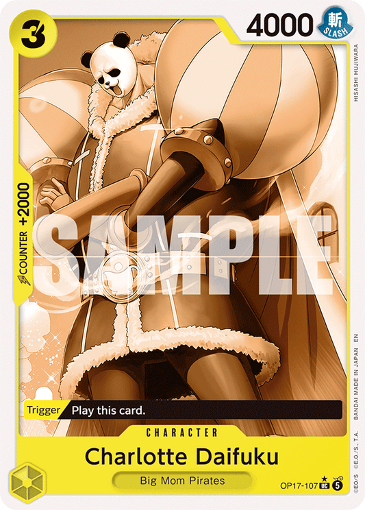 Charlotte Daifuku (Character) (OP17-107) (UC) (Alternate Art)