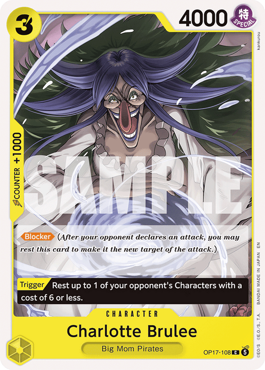 Charlotte Brulee (Character) (OP17-108) (C)