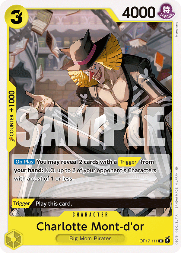 Charlotte Mont-d'or (Character) (OP17-111) (C)