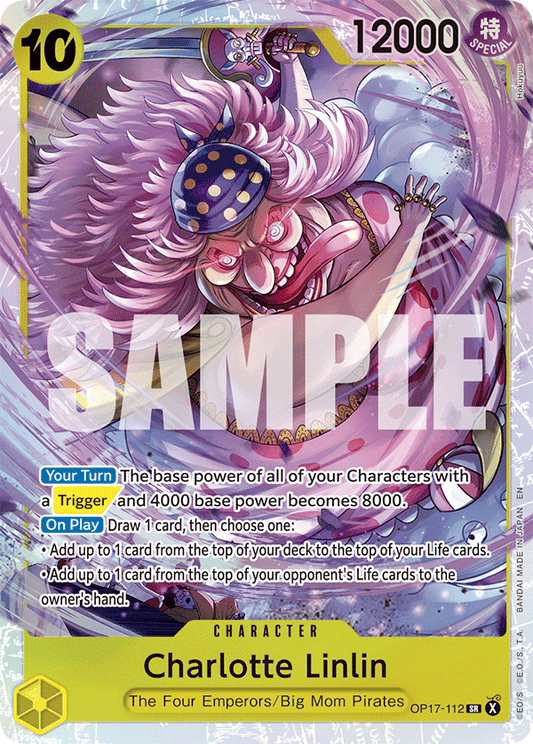 Charlotte Linlin (Character) (OP17-112) (SR)